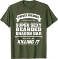 Moito Bearded Dragon Dad Shirt
