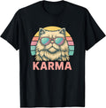 Funny Karma Cat Lover Gifts Merch
