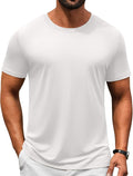 Men's T-Shirts Short Sleeve Crew Neck T Shirts Casual Classic Basic Tee Shirts