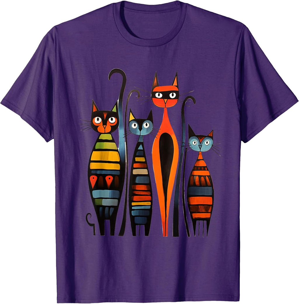 Feline Animal Friends Apparel for Cat Enthusiasts