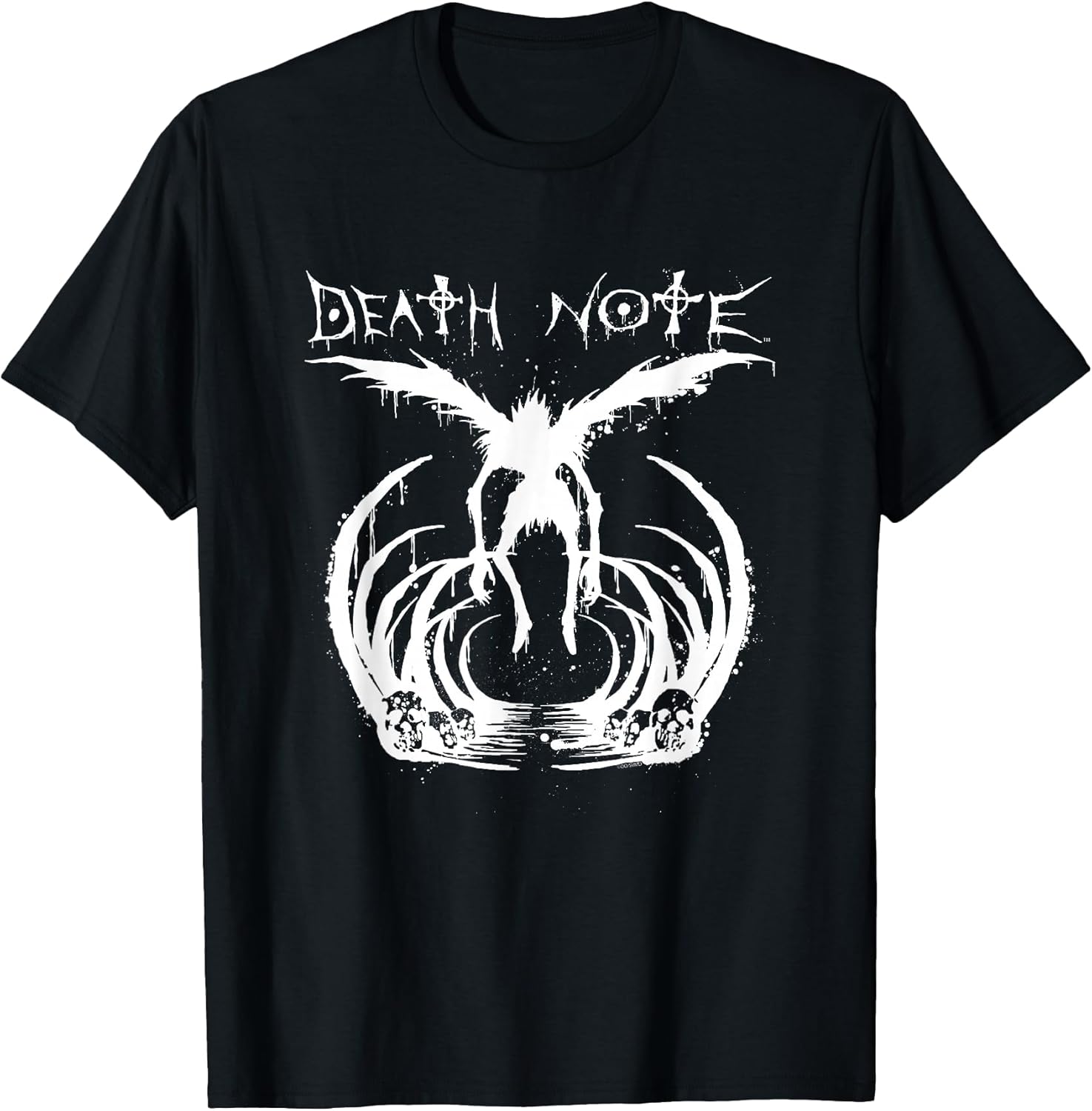 Ryuk Splatter Silhouette Anime T-Shirt