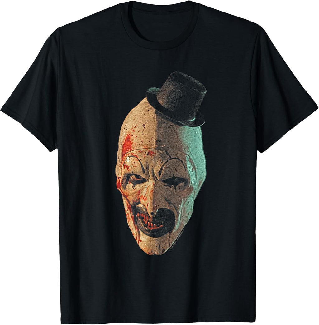 Art The Clown Oversized Portrait Horror Movie T-Shirt