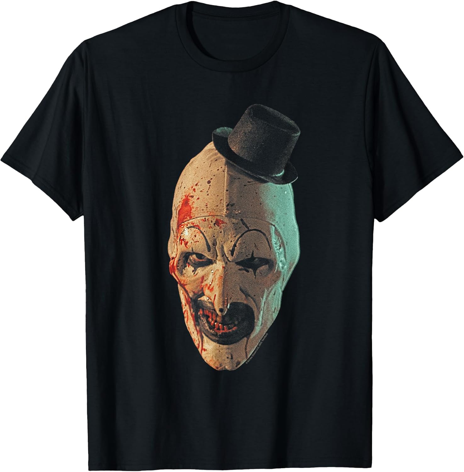 Art The Clown Oversized Portrait Horror Movie T-Shirt