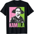 Kamala Harris Girl Cute Melanin Retro Vintage Black History T-Shirt