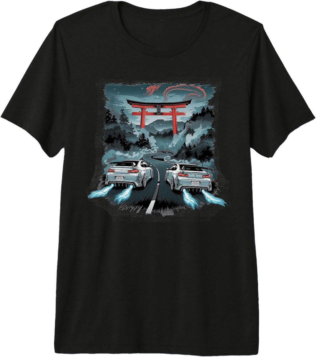 Japanese Car Tshirt Vintage JDM Auto Automobile