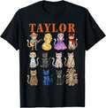 Taylor Groovy Name Cat 80's Vintage Birthday Girls