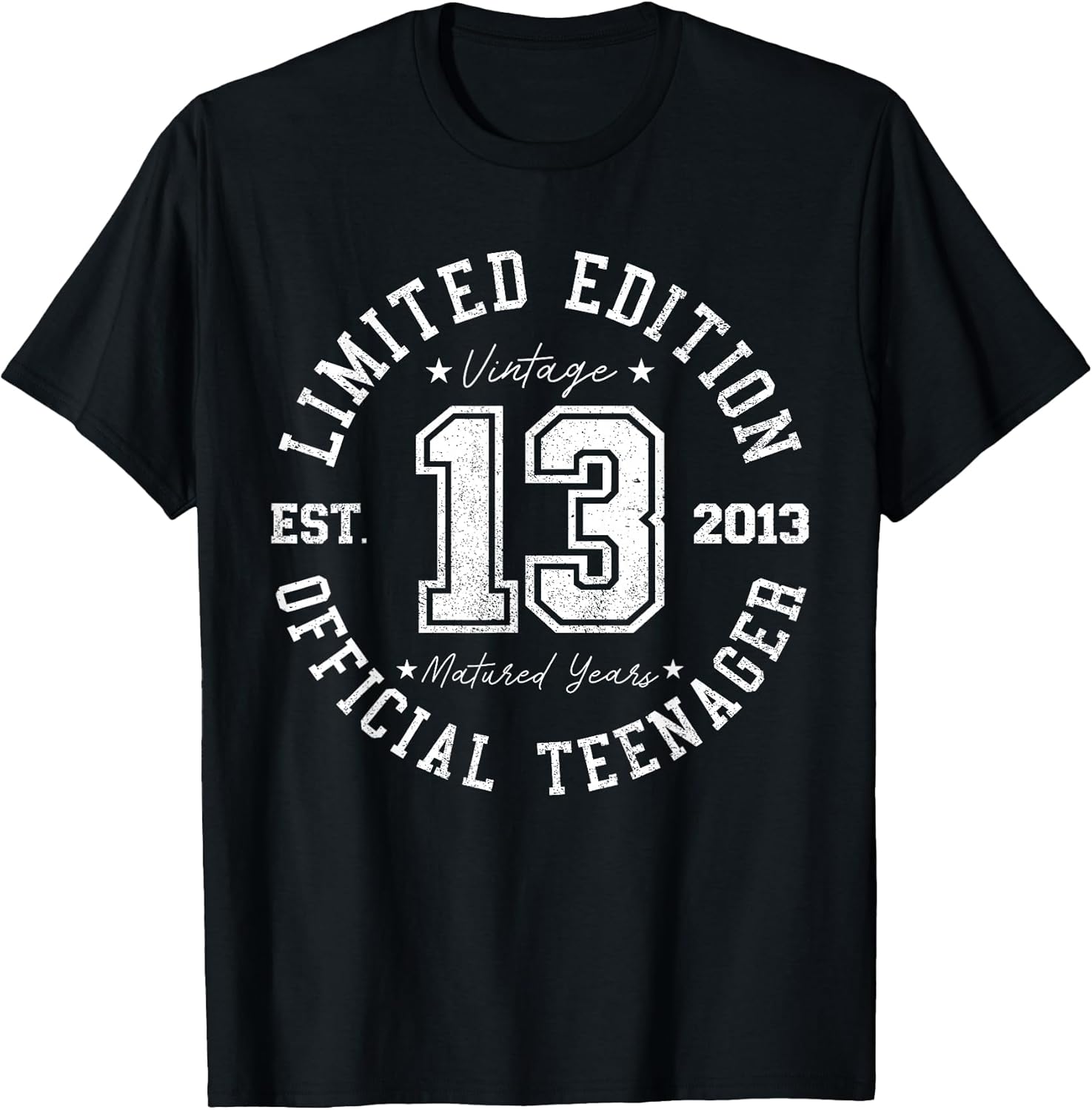 Official Teenager 13th Birthday 13 Years Old 2013 T-Shirt