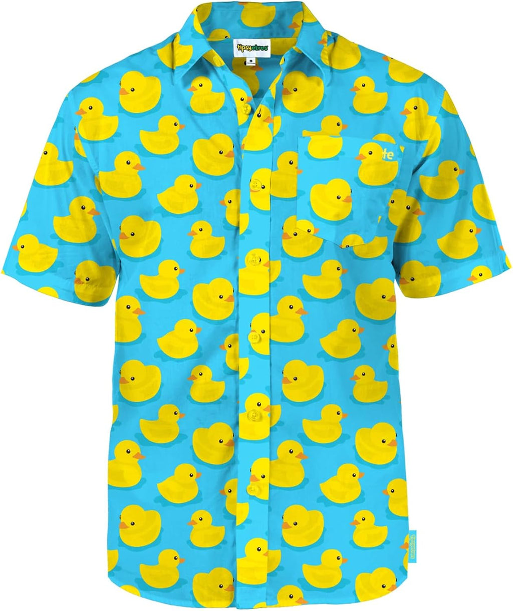 Hawaiian Shirts for Men - Casual Beach & Summer Party Shirts for Men - Stretch Fabric with Modern Fit