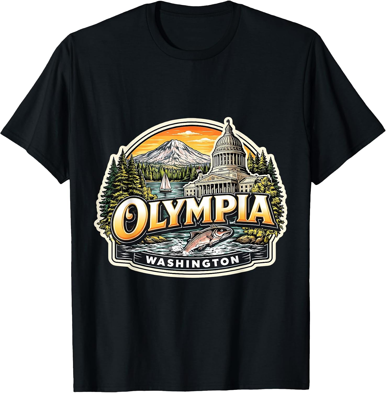 Olympia Washington Souvenir City State Merch