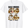 Tazmanian Devil Daily Moods Panels T-Shirt Small