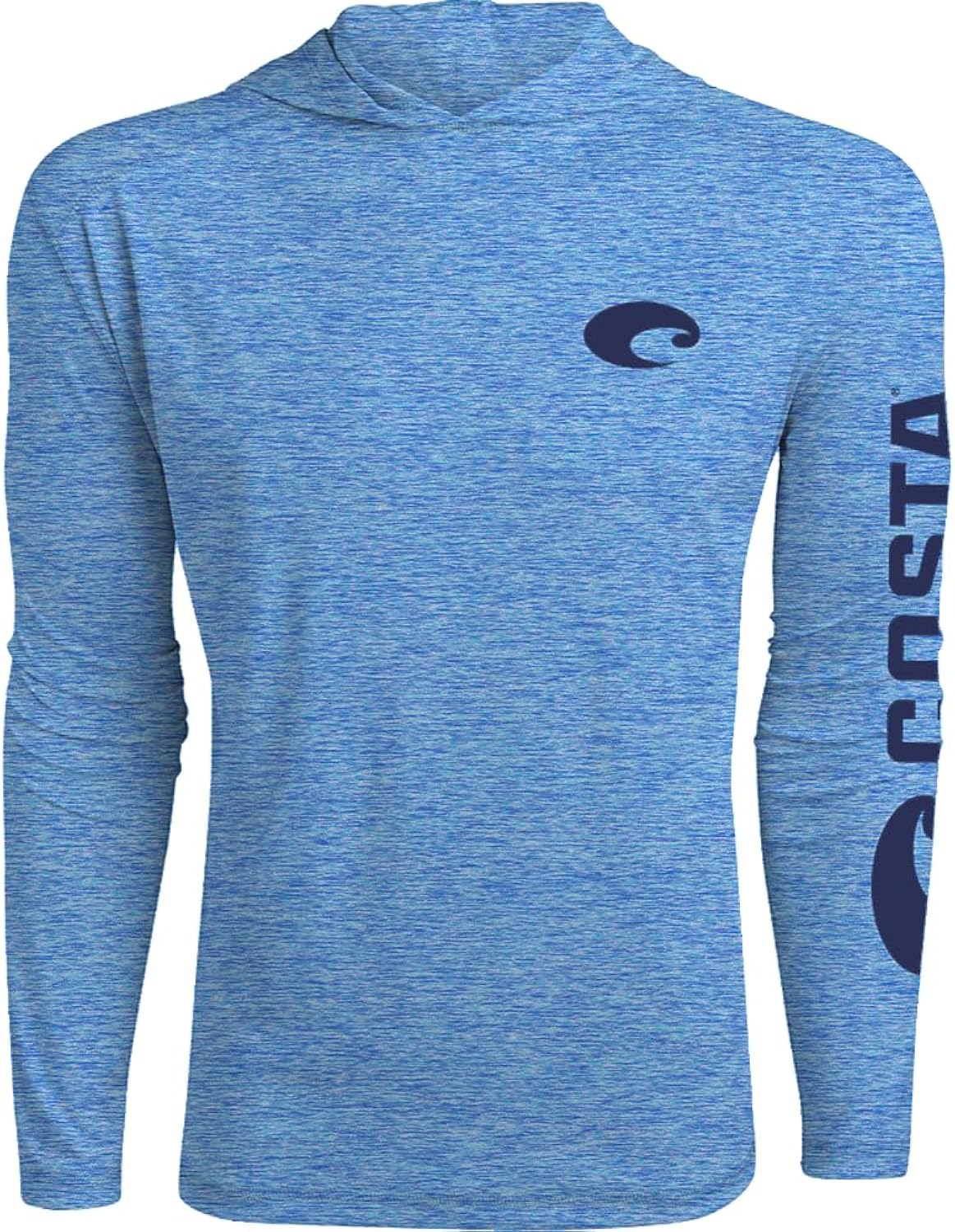 Technical Hooded Long Sleeve Shirt