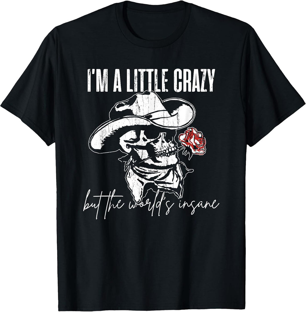 Vintage Skull Cowboy Tee
