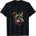 Miniature Schnauzer Pop Art I Splash Art Schnauzer T-Shirt
