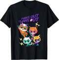 SuperKitties Paws Out Claws T-Shirt