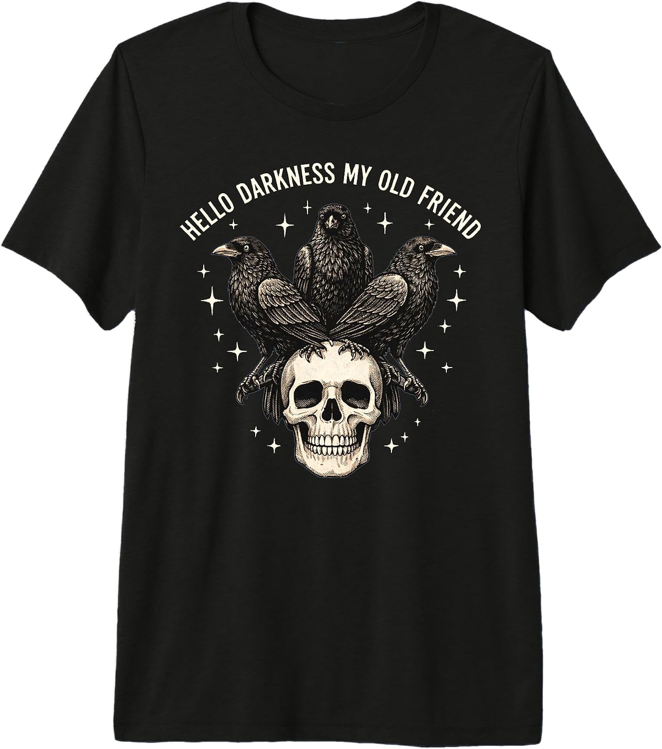 Vintage Raven Crow Dark Humor Gifts Men Women