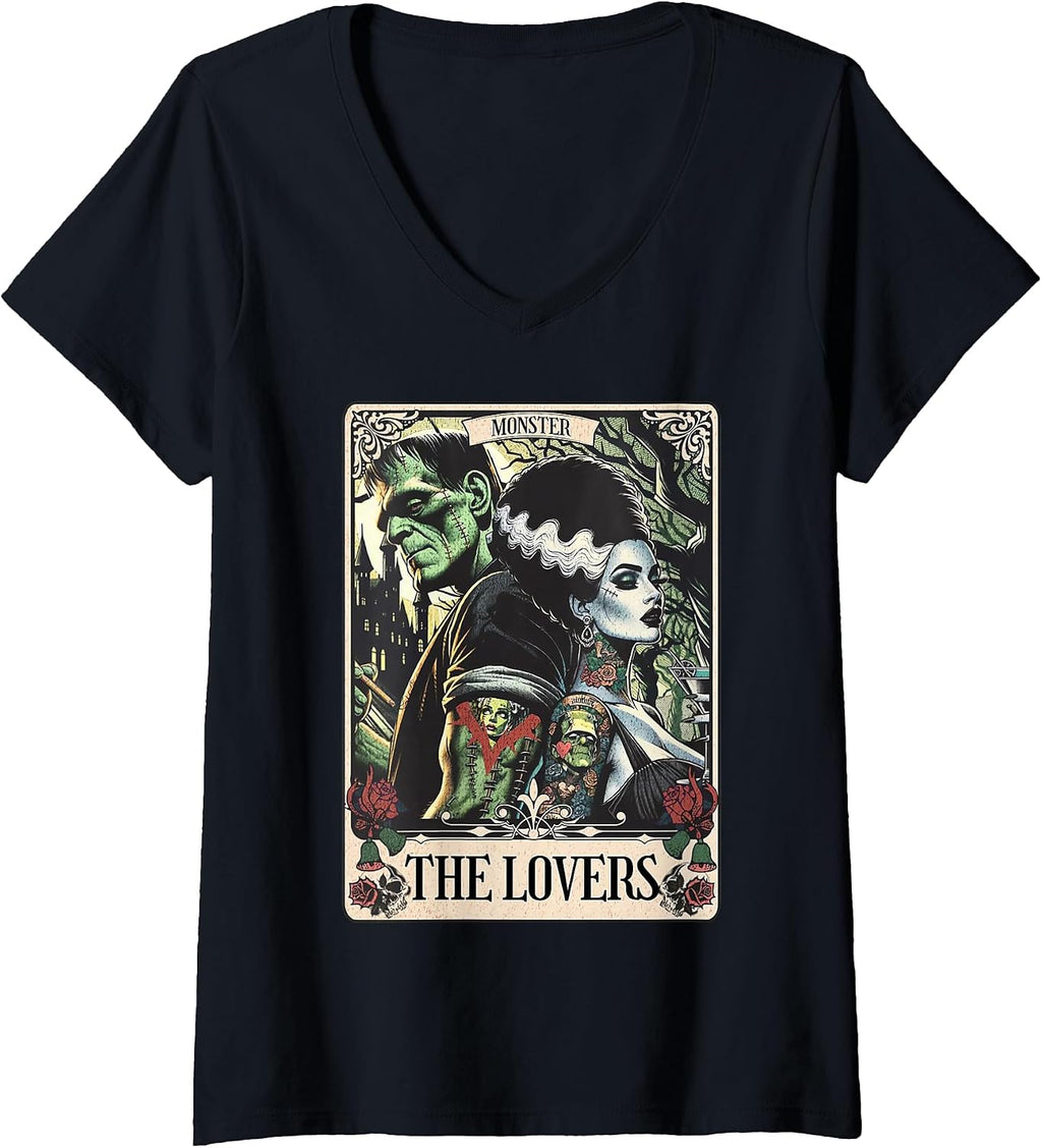 The Lovers Tarot Card Spooky Halloween Women Men