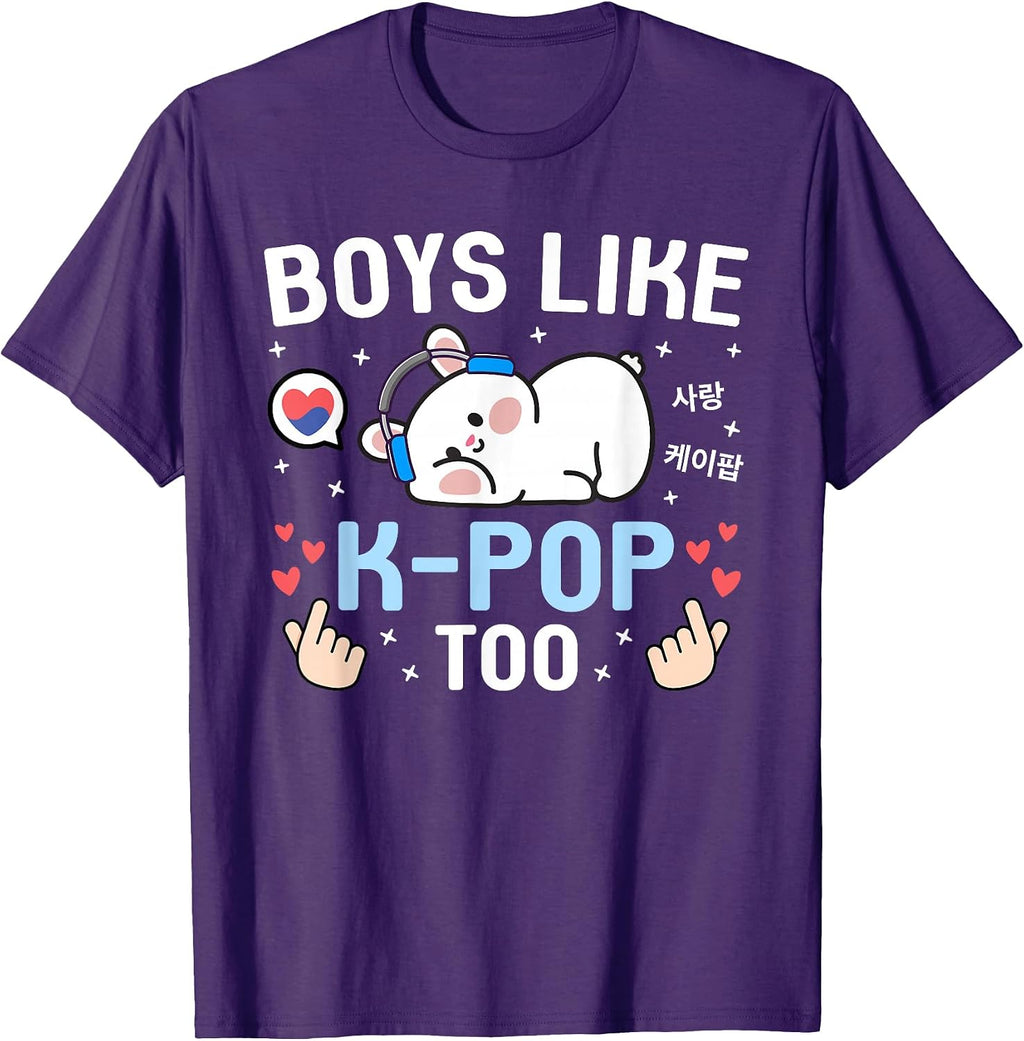 Funny Kpop Merch Clothes For Men Teen Boys Kids