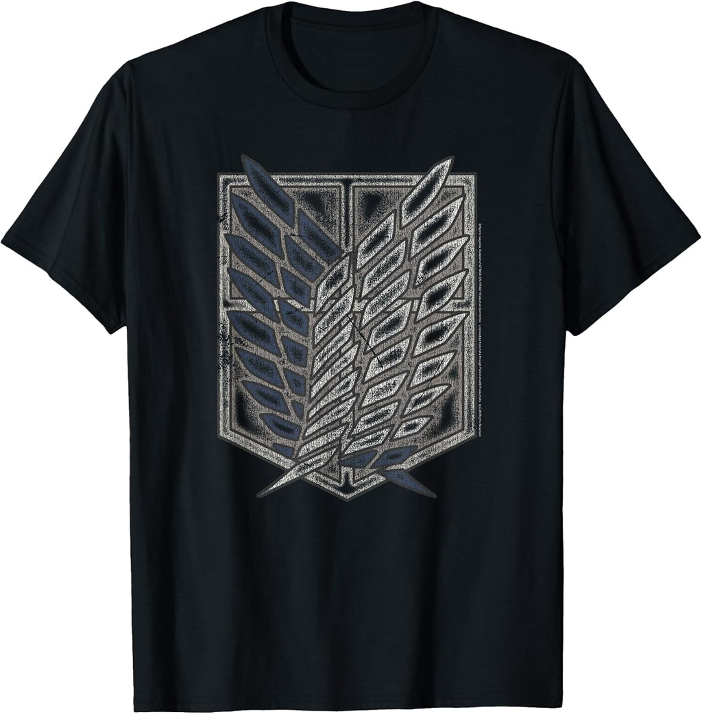 Season 2 Distressed Scout Symbol Anime T-Shirt