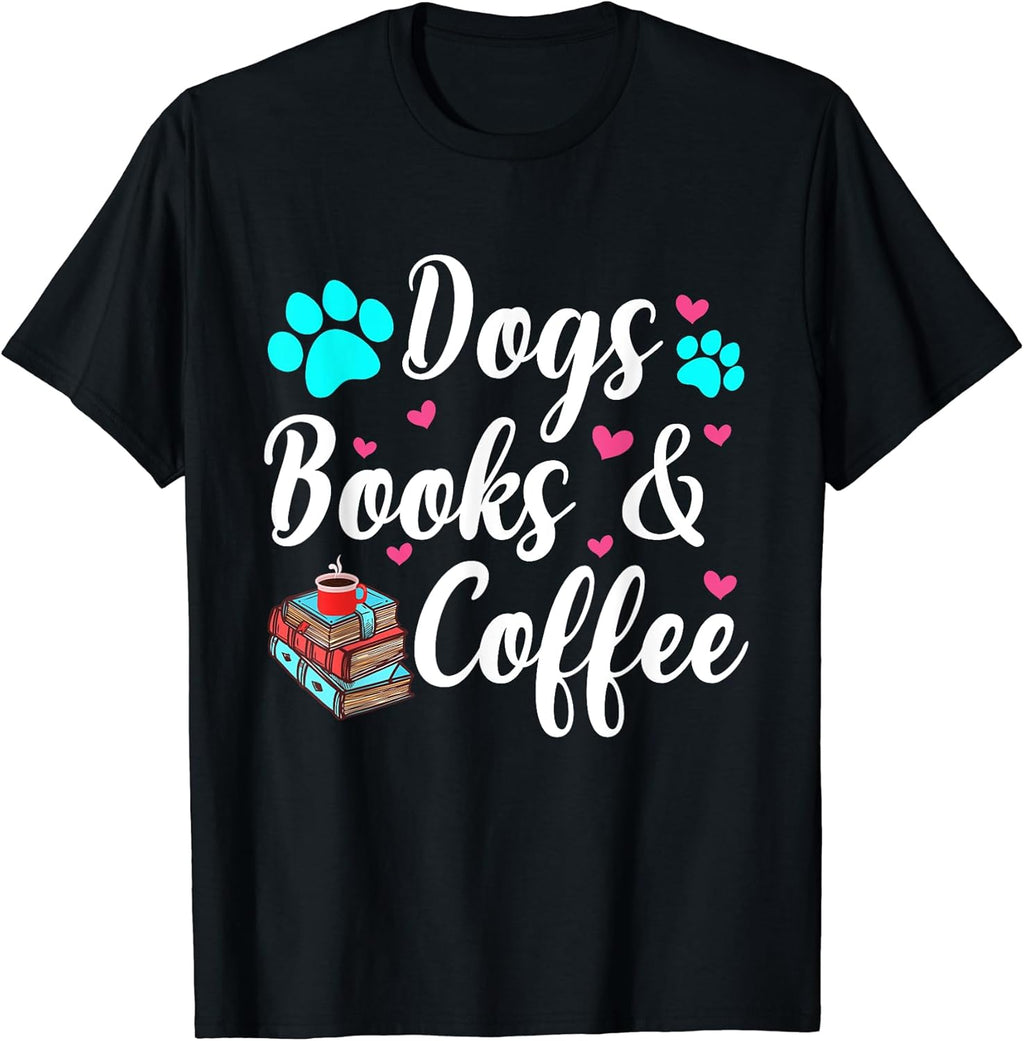 Funny Dog Books & Coffee Costume