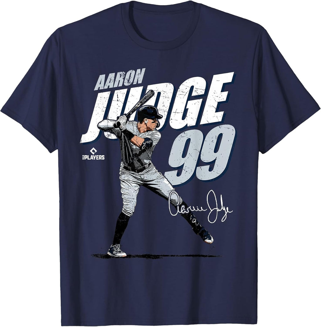 Aaron Judge | New York Y | MLB Players Baseball | MLBJUD3001 T-Shirt