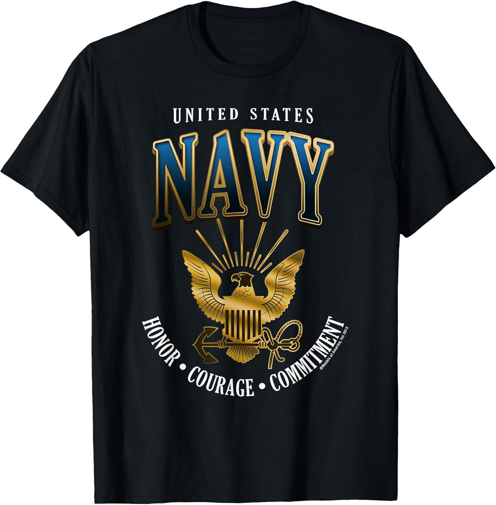 United States Navy Honor-Courage-Commitment T-Shirt