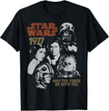 1977 Vintage Portrait Collage T-Shirt