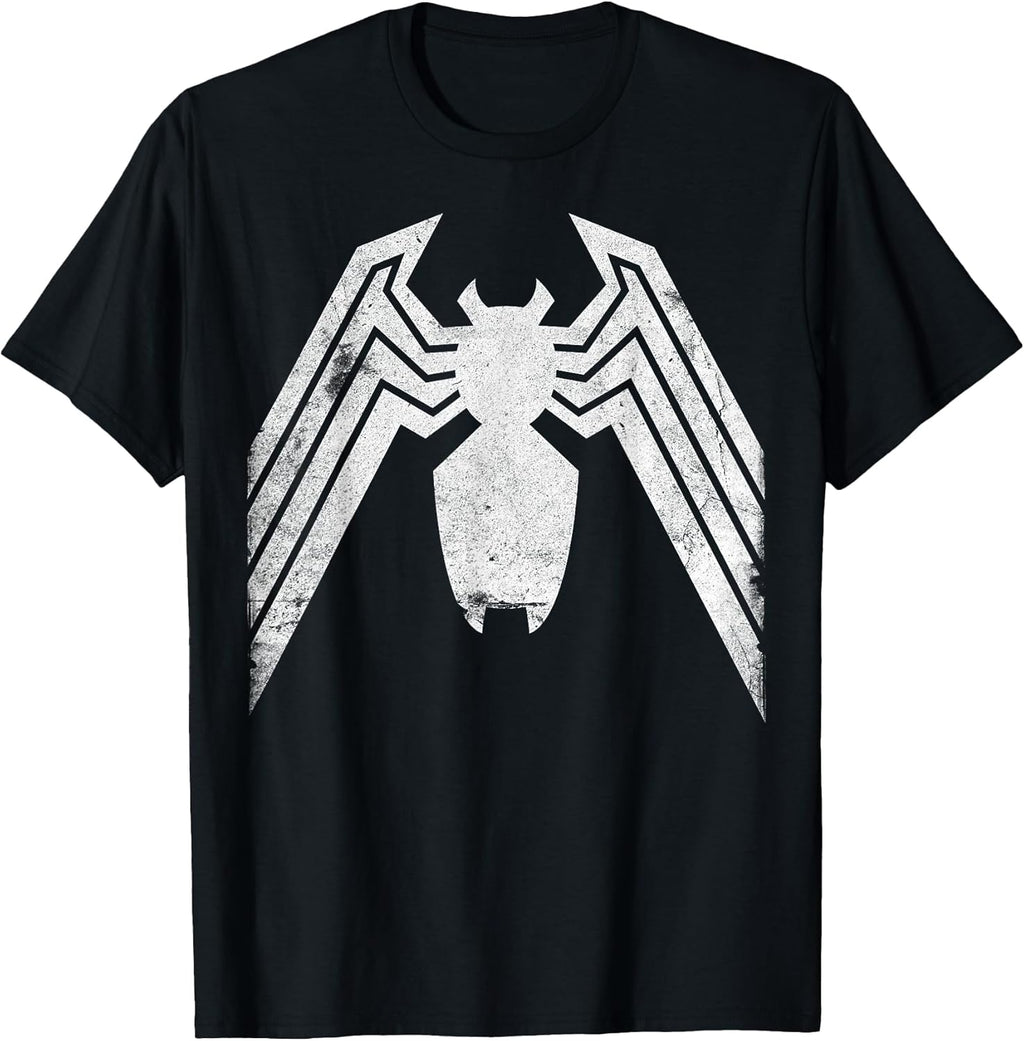 Comics Retro Classic Venom Distressed Emblem T-Shirt