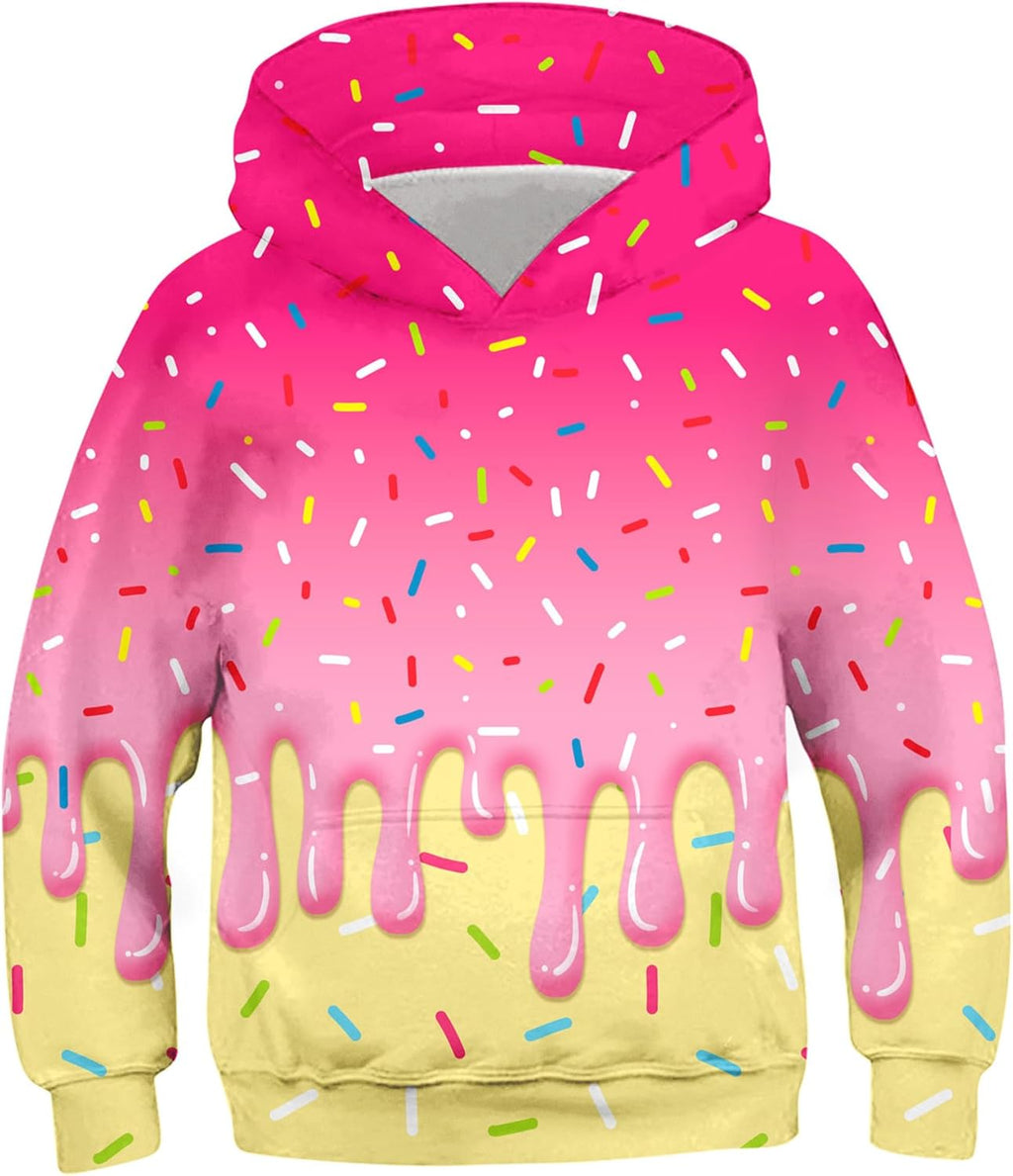 Boys Hoodies Size 6-16 Years Boy Funny Sweatshirts