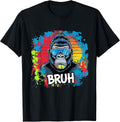 Bruh Gorilla Graffiti Street Art