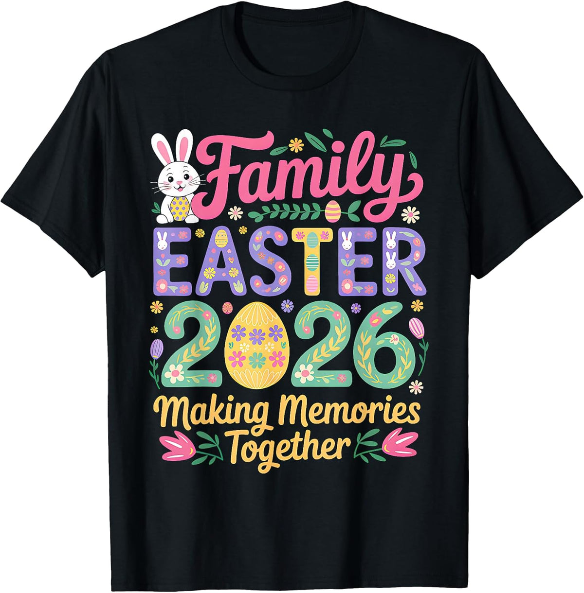 Family Easter Day 2026 Family Costume Matching Easter Day T-Shirt