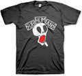Subhumans Skull & Logo Adult Black Short Sleeve T Shirt Punk Rock Vintage Style Graphic Tees