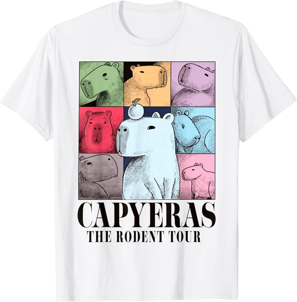 Capyeras Funny Cute Capybara Tour Lover