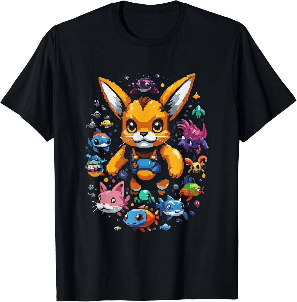 Pixel Art Pets, Rabbits, Fish and Cats