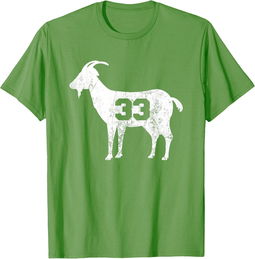 Vintage GOAT 33 Distressed Apparel