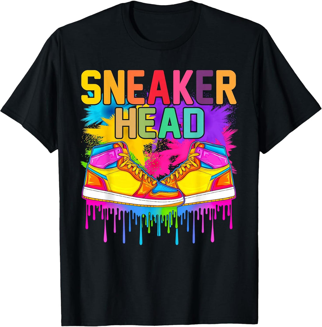 Sneaker Head Streetwear Style T-Shirt