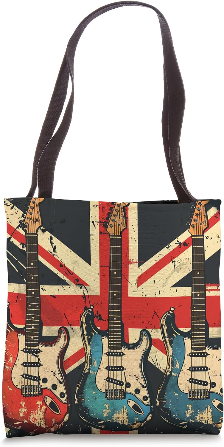 Vintage Guitar Jack Union Flag Shirts & Gifts