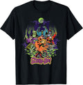 Scooby-Doo and Shaggy Chased by Monsters T-Shirt