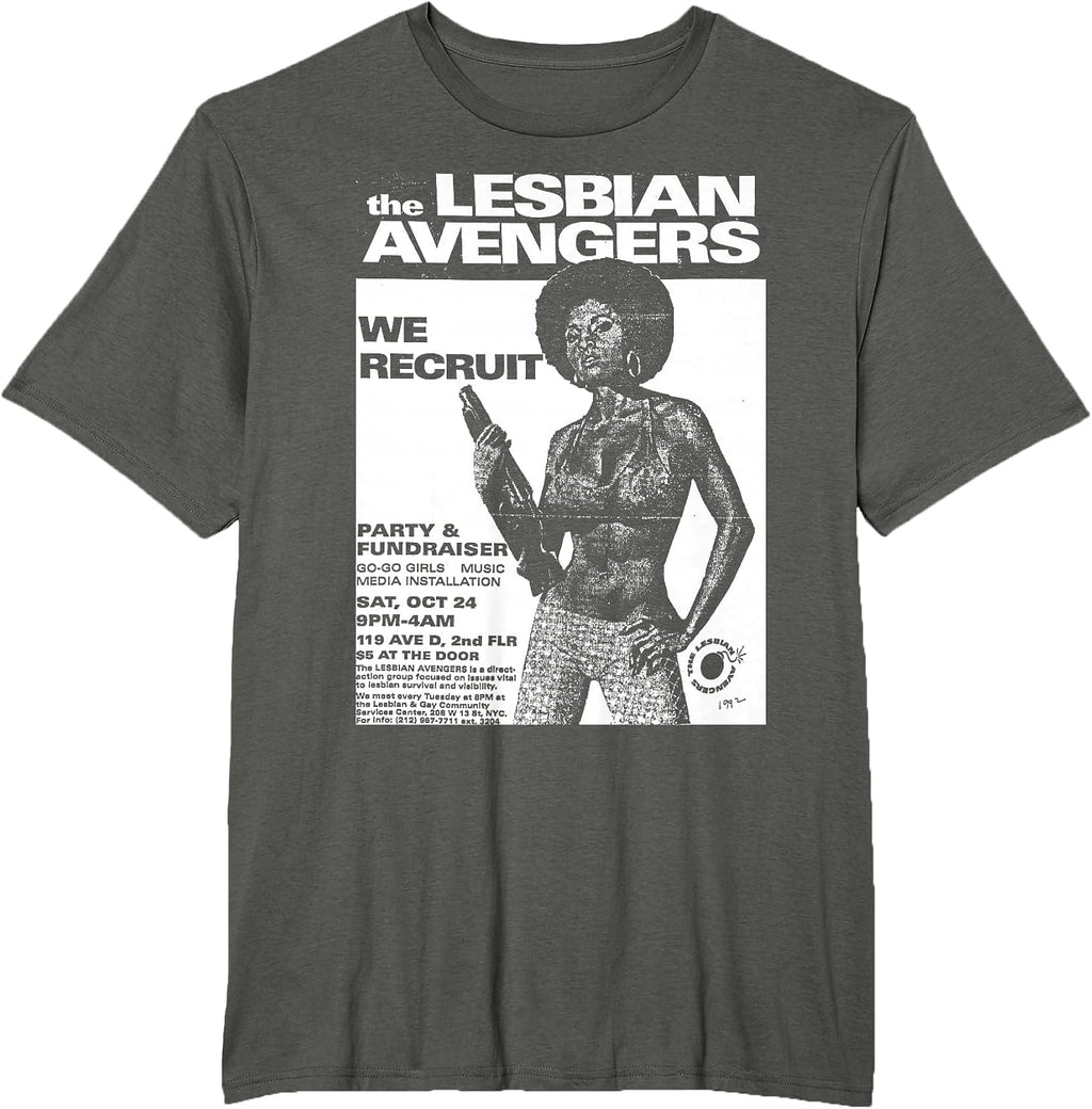 Lesbian Avengers Retro Vintage Lesbian Queer