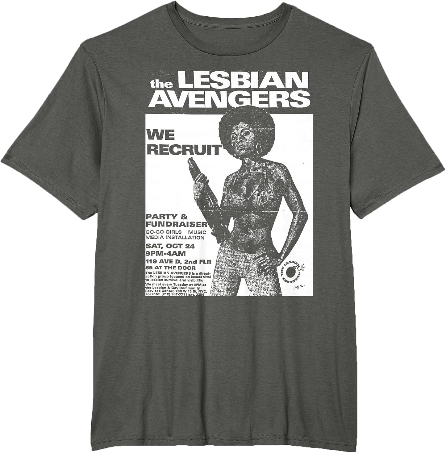 Lesbian Avengers Retro Vintage Lesbian Queer