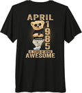 April 41st Birthday Men Women 1985 Awesome