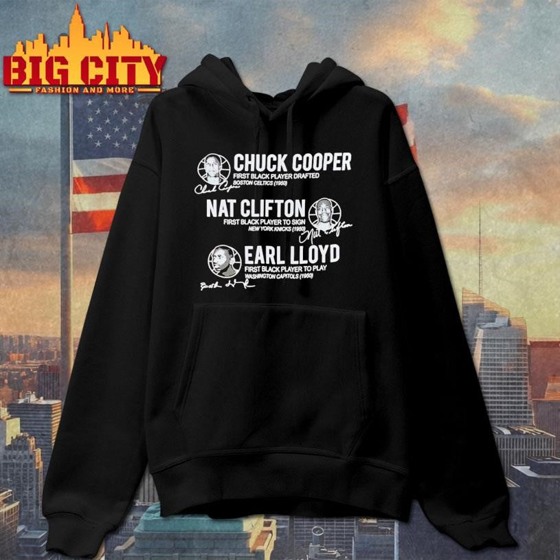 75Th Anniversary Nba Pioneers Cooper Clifton Lloyd Shirt