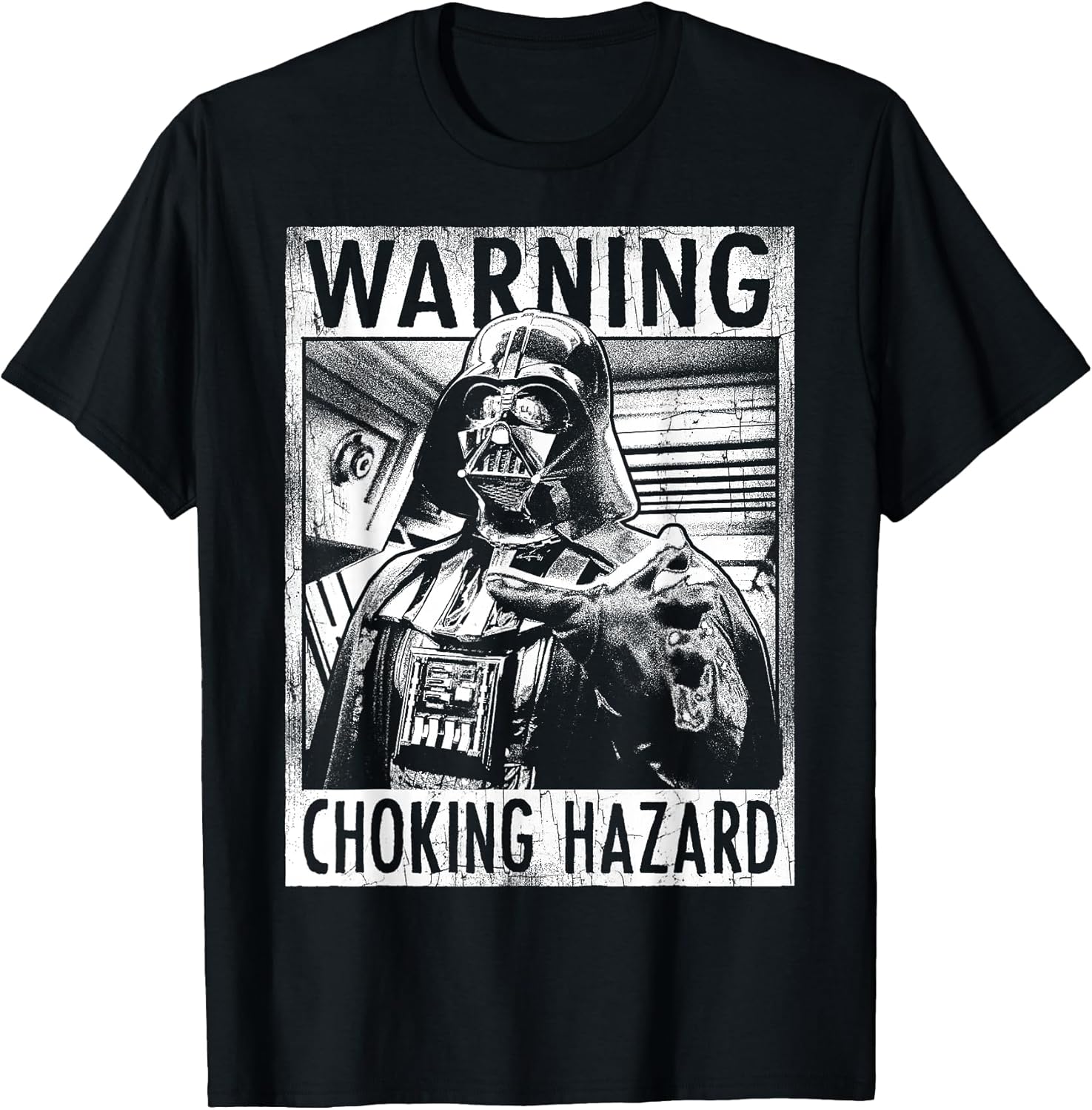 Darth Vader Choking Hazard Vintage Graphic T-Shirt T-Shirt