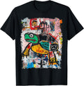 Pop Art Style Turtle Graffiti T-Shirt
