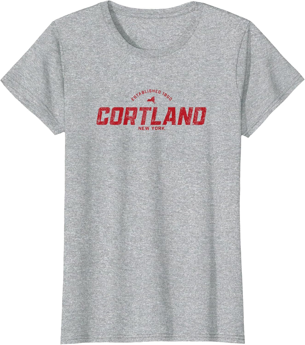Cortland NY Retro Shirts & Gifts
