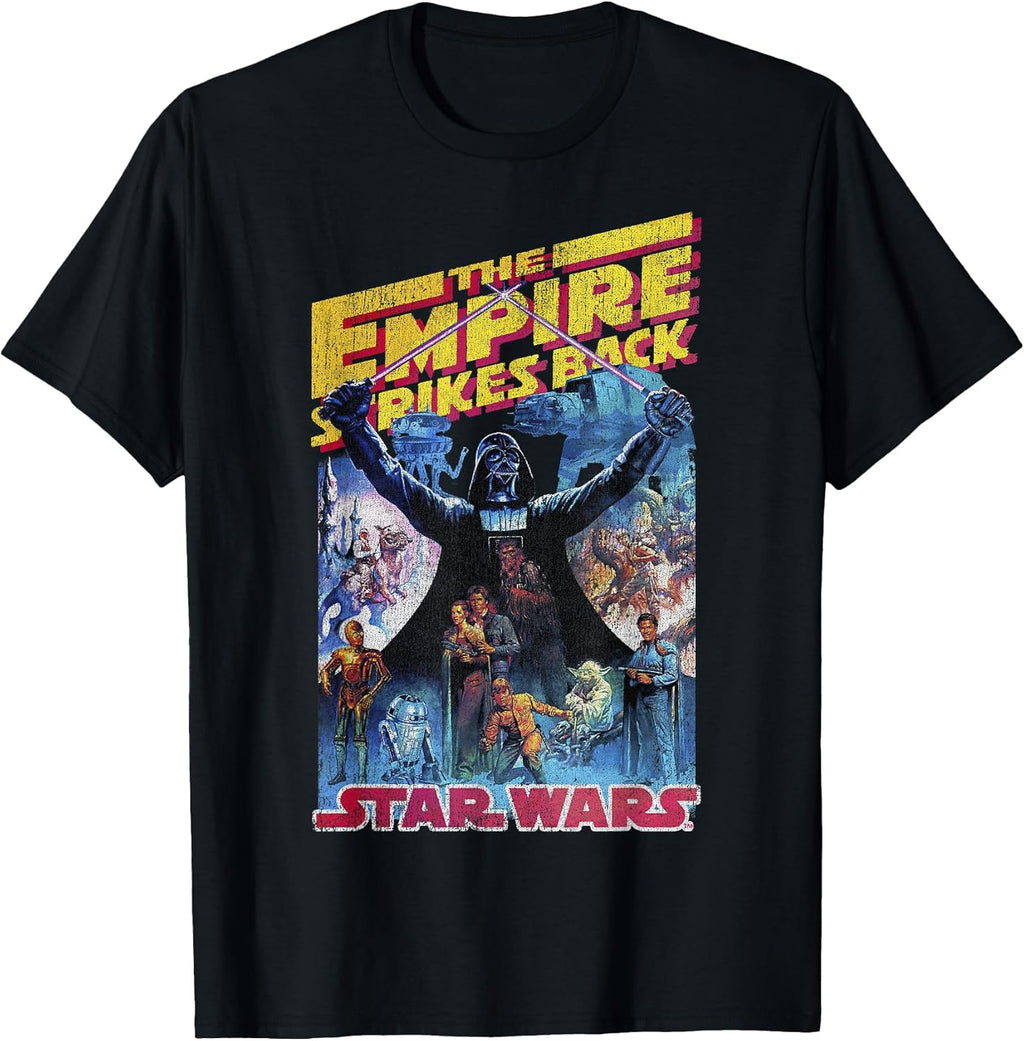 Empire Strikes Back Retro Poster T-Shirt