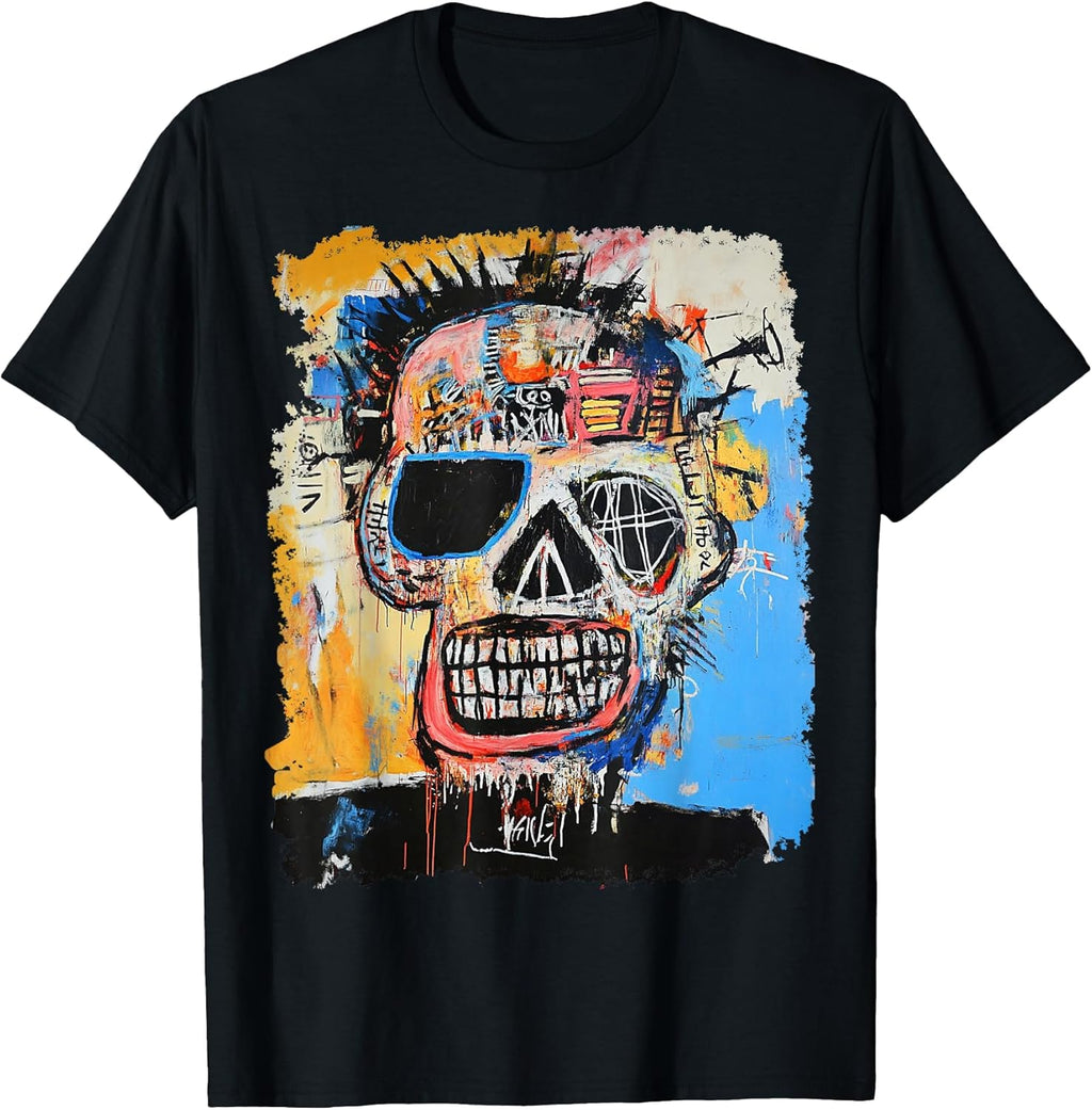 Pop Art Painting Graffiti 80s Style Designer T-Shirt