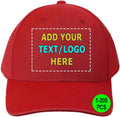 Custom Hat for Men Women, Custom Baseball Cap with Your Text Logo Mesh Caps Trucker Hats