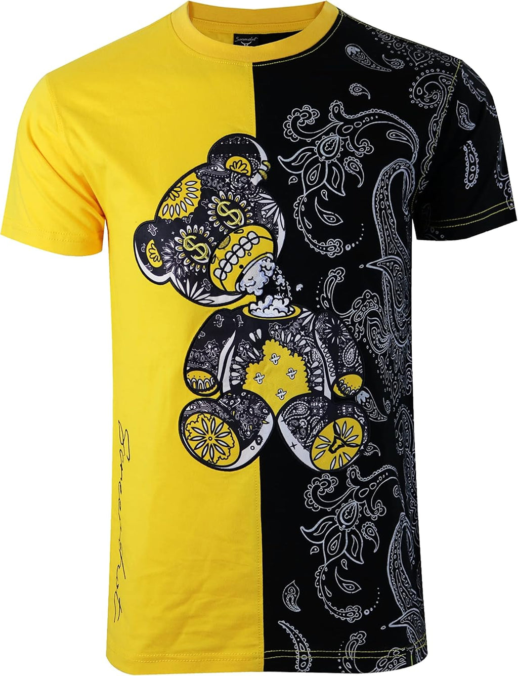 TEE 2420 NYC Streetwear Urban Cotton Span Fabric Embroidery High Density Premium T-Shirt Modern Fit