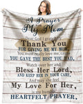 Mothers Day Mom Blanket 60 x 50 inch - Mom Gifts for Mother's Day from Daughter, Son - Mother Birthday Gifts - Moms Birthday Gift Ideas - Birthday Presents for Moms
