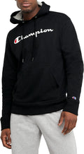 Mens Pullover Graphic Fleece Hoodie, Standard Fit Midweight Fleece Classic Script Logo Available Regular, Big & Tall